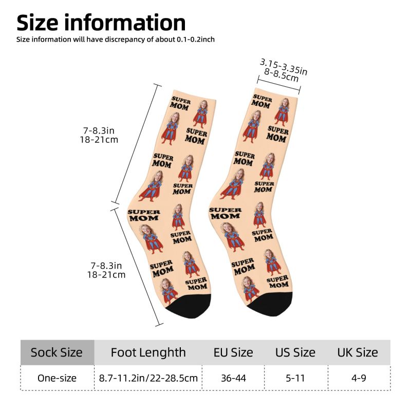 Super Mom Custom Mens Crew Soc - Dress Sock Men 评论和价格