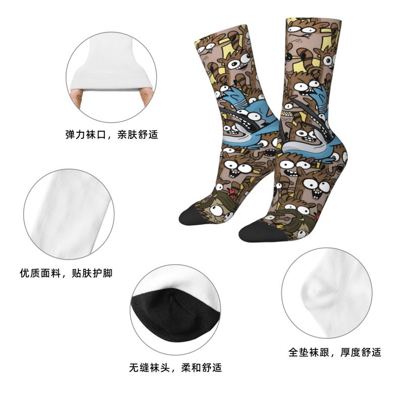 Custom R-Regular Show Dress So - Dress Sock Men 评论和价格