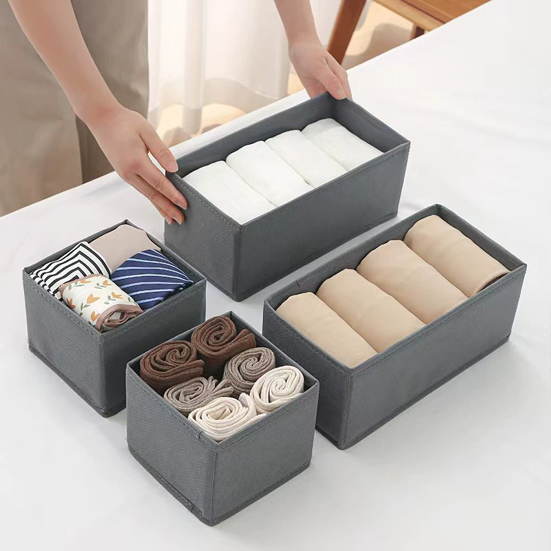 3PC Fabric Underwear Storage B - Sock Organizer Tray 评论和价格