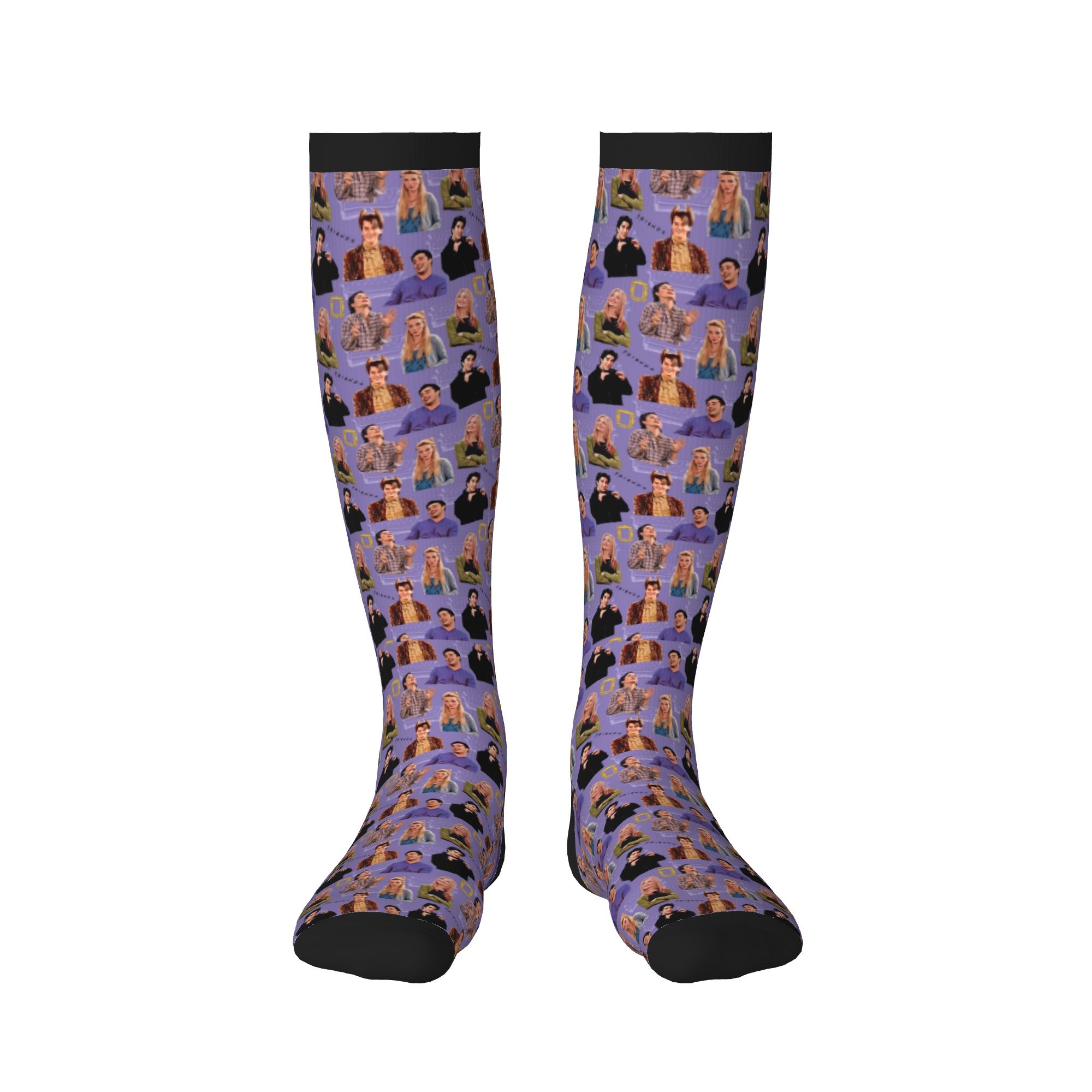 Friends Symbol Collage TV Show - No Show Sock Women 评论和价格