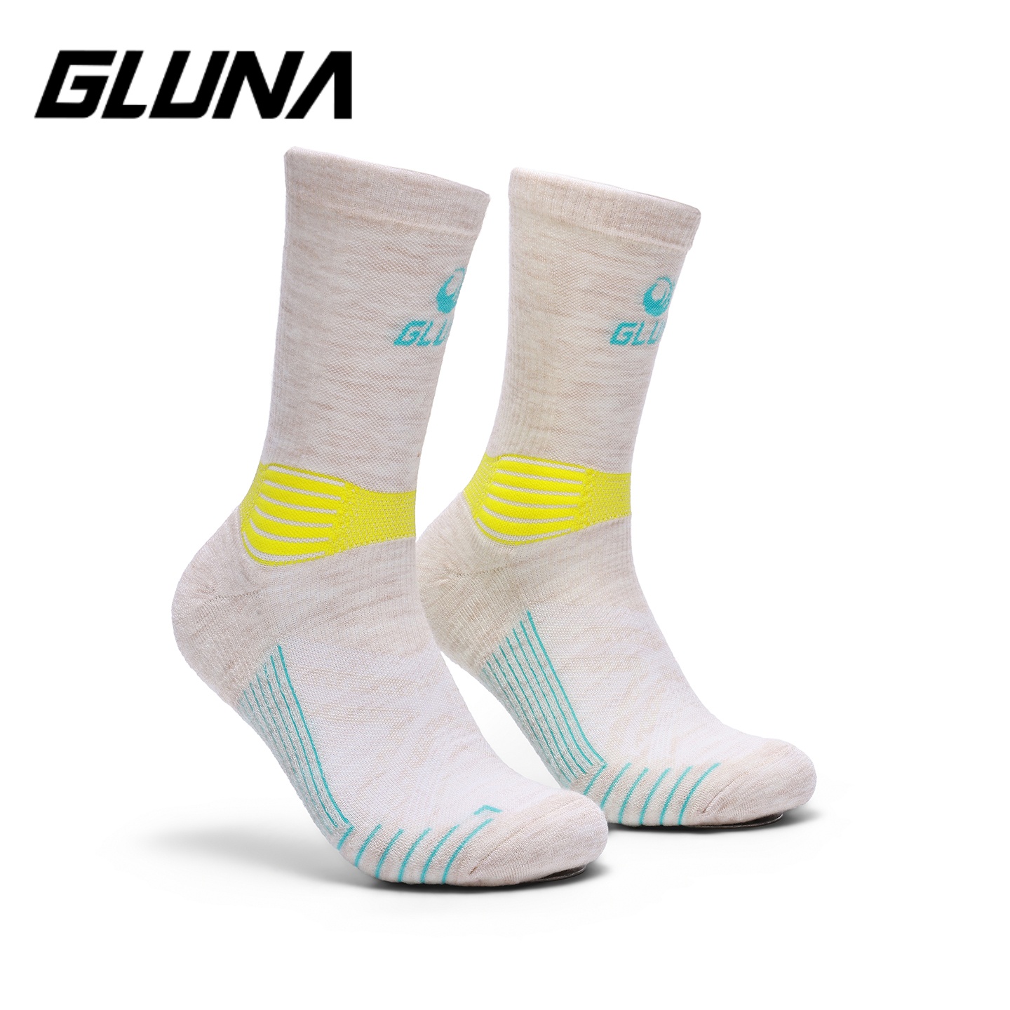 GLUNA Sports Socks for Hiking  - Wool Hiking Sock 评论和价格