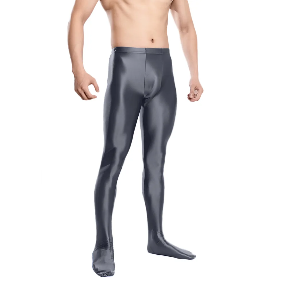Men's Fitness Yoga Leggings Oi - Tights Pantyhose Sheer 评论和价格