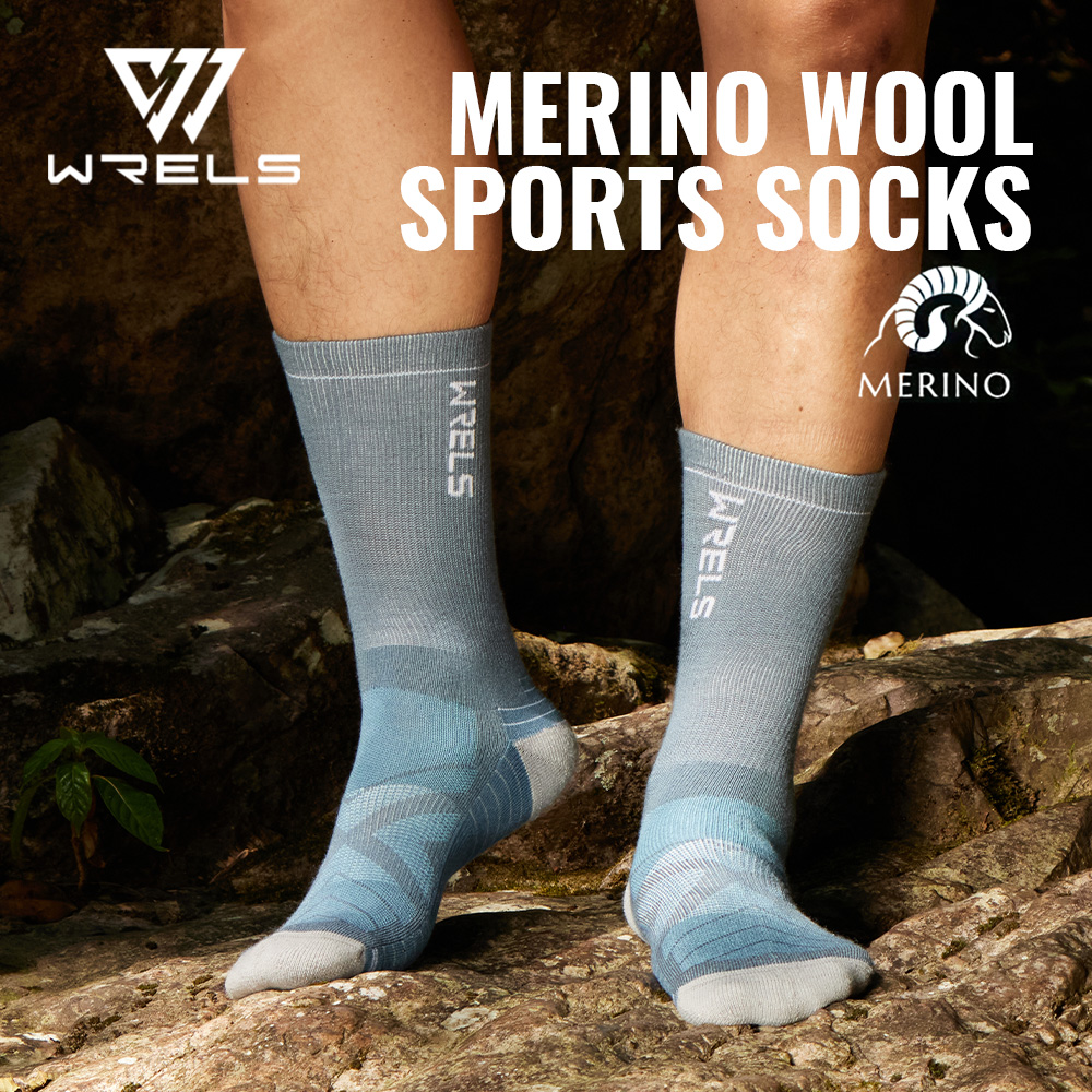 WRELS 1/2/3 Merino Wool Socks  - Wool Hiking Sock 评论和价格