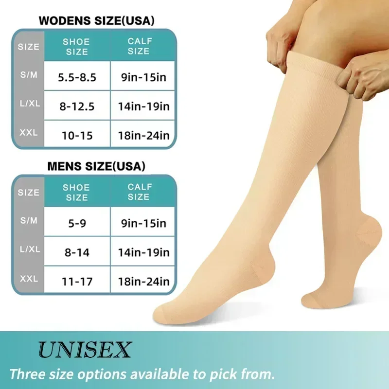 1 Pair Women's & Men's Compres - Compression Sleeve Calf 评论和价格
